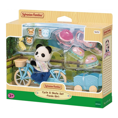 Cycle & Skate Set (Panda Girl)