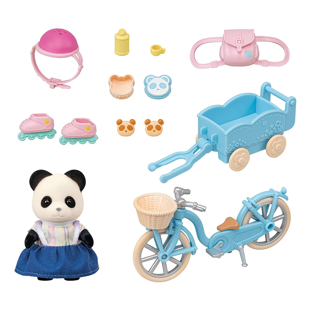 Cycle & Skate Set (Panda Girl)
