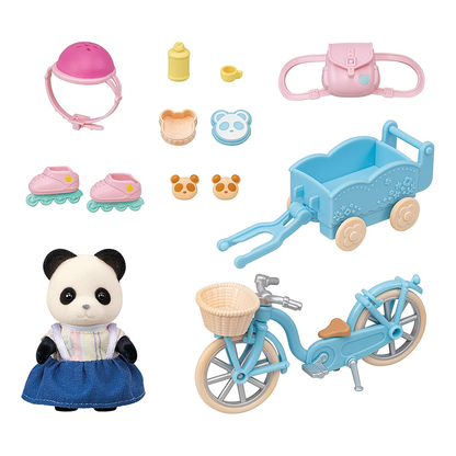 Cycle & Skate Set (Panda Girl)
