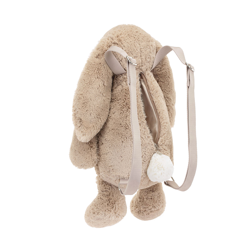 Bashful Beige Bunny Backpack