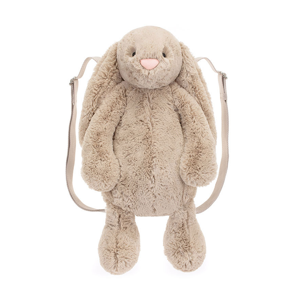Bashful Beige Bunny Backpack