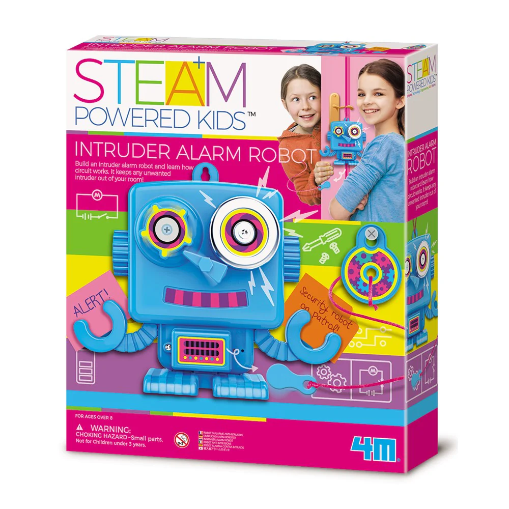 STEAM Powered Kids - Intruder Alarm Robot