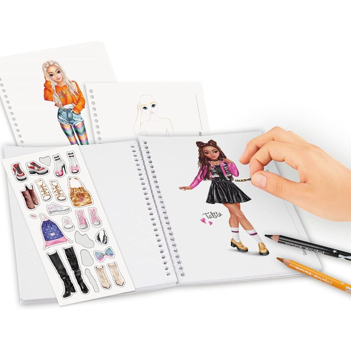 TOPModel Pocket Colouring Book - Candy