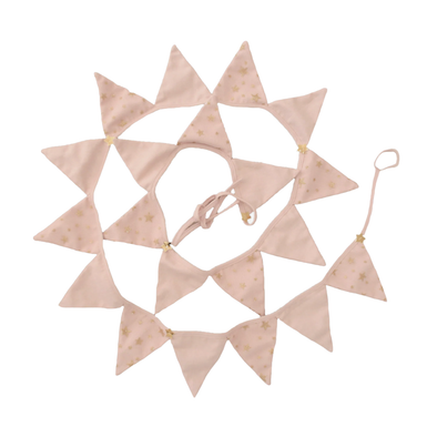 Starry Night Bunting - Pink Gold