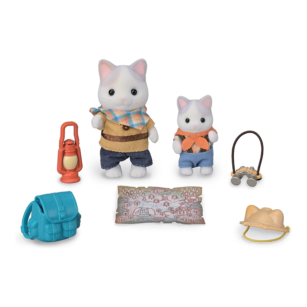 Exciting Exploration Set (Latte Cat Brother & Baby)