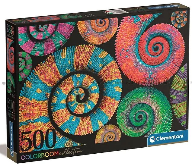 500 pc Puzzle - Colourboom Curly Tails