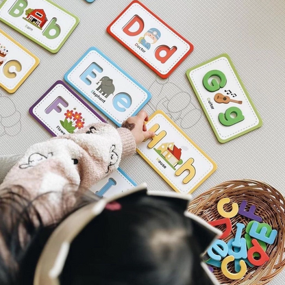 Flashcards and ABC Magnetic Letters