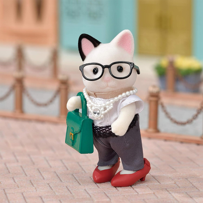 Fashion Play Set Town Girl Series (Tuxedo Cat)