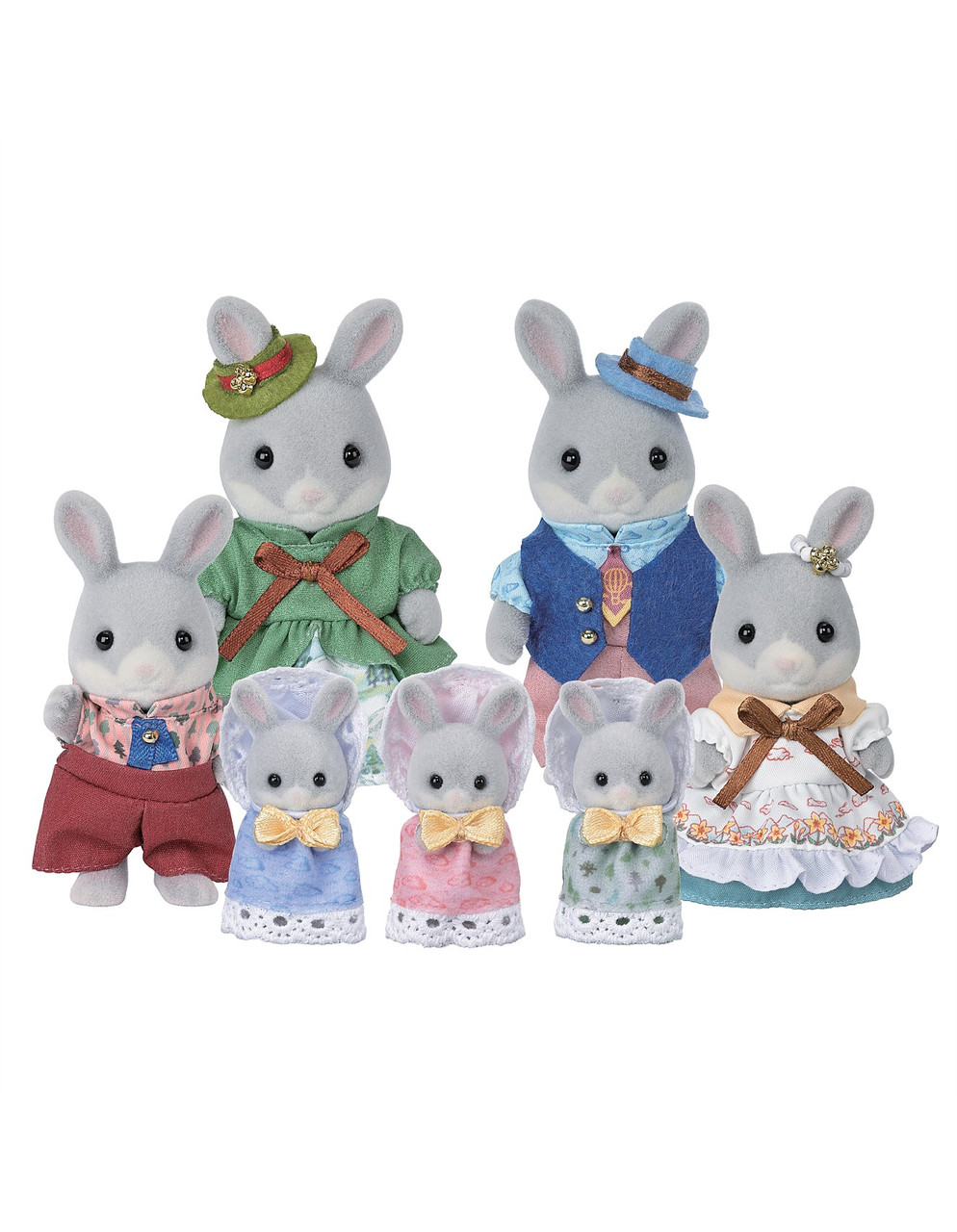 Cottontail Rabbit Family Celebration Set