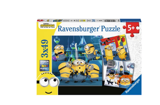 3 x 49 pc Puzzle -Minions 2