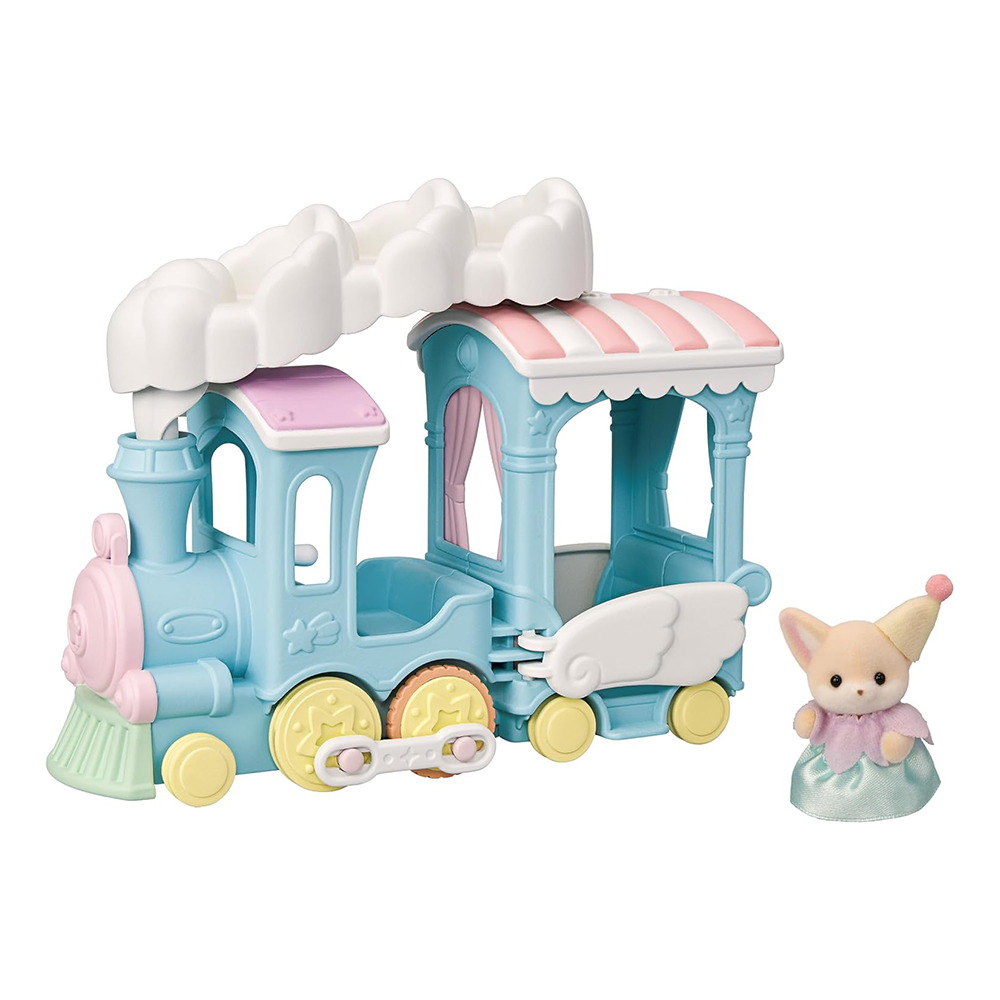 Floating Cloud Rainbow Train