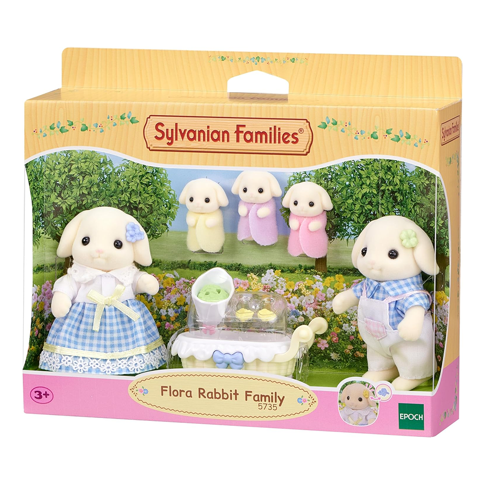 Flora Rabbit Family