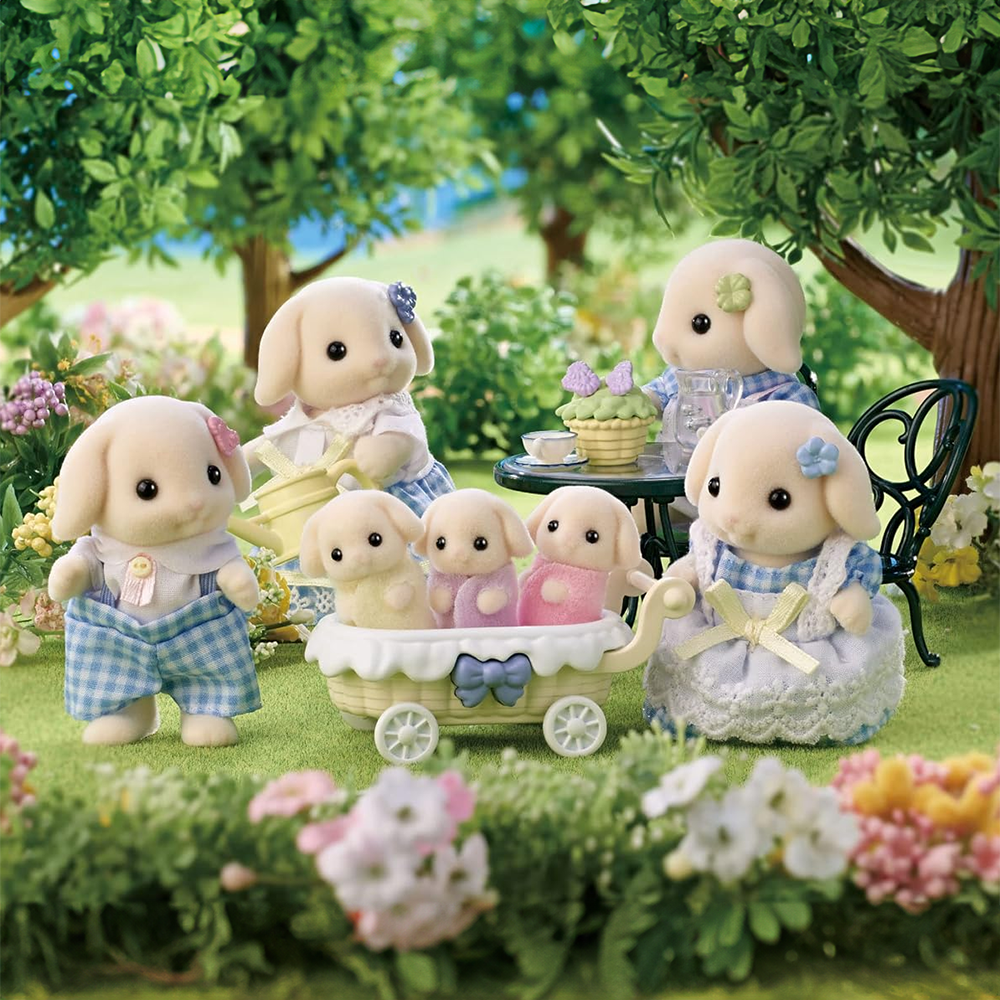 Flora Rabbit Family