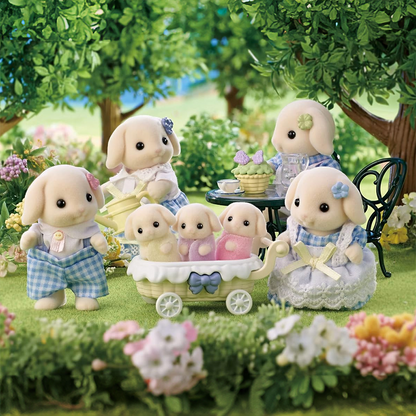 Flora Rabbit Family
