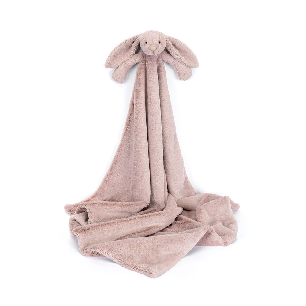 Bashful Luxe Bunny Rosa Blankie