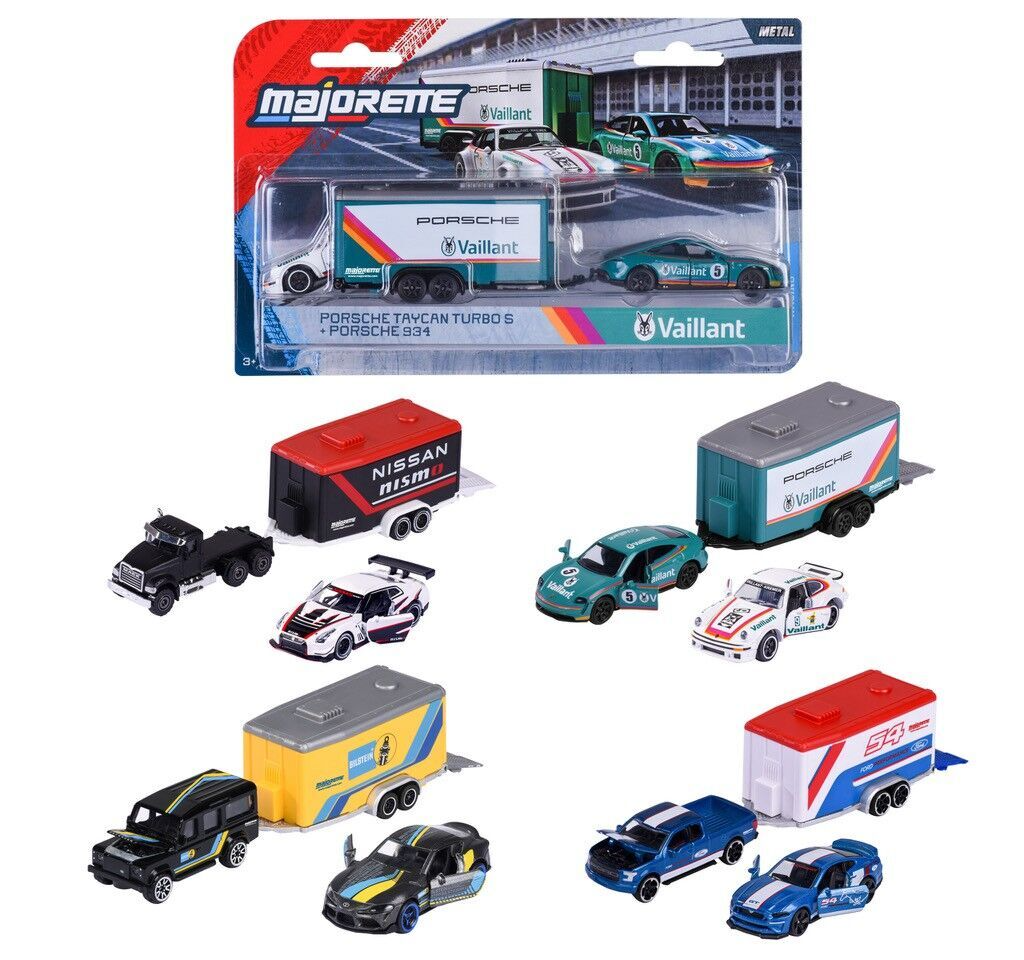Racing Deluxe Trailer 4 Asst