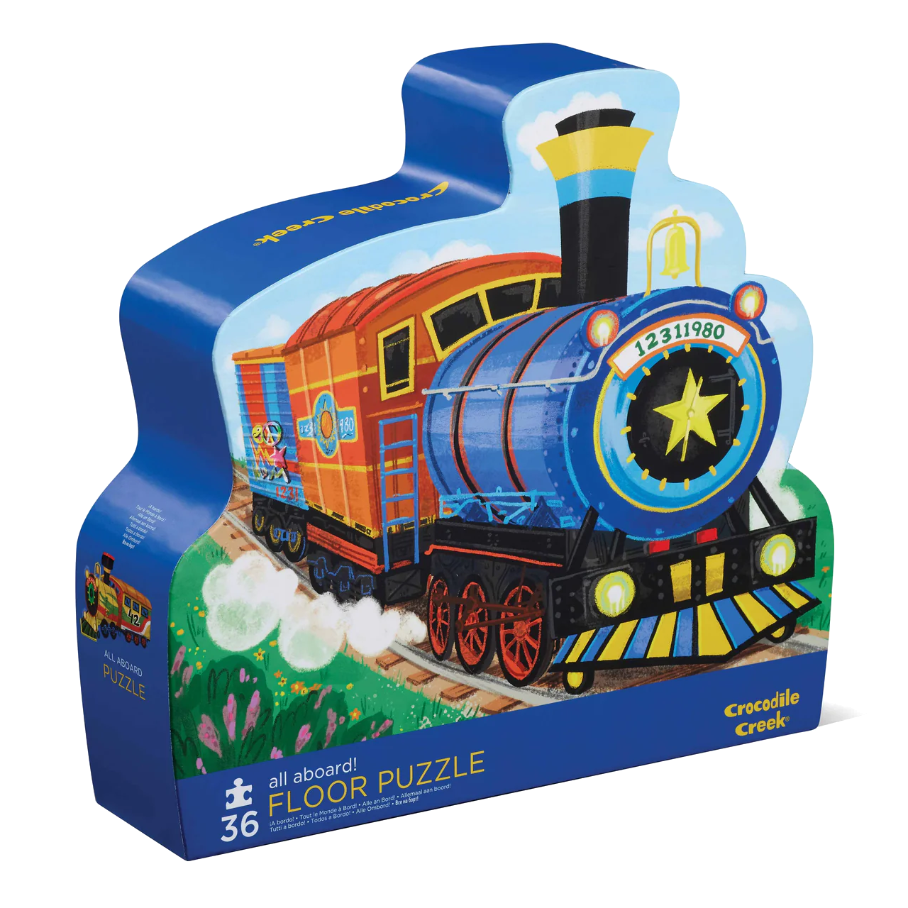 Classic Floor Puzzle 36pc - All Aboard