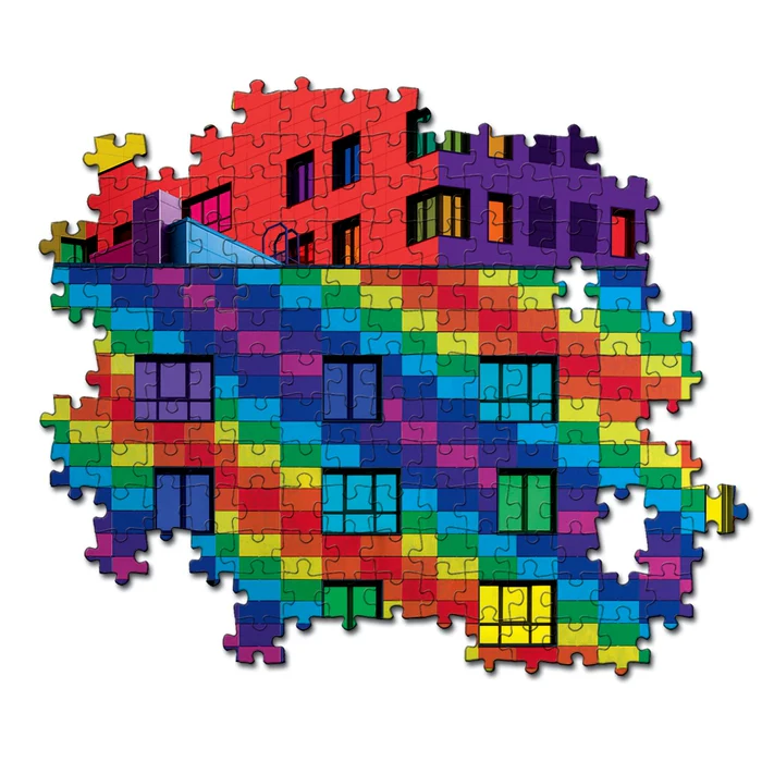 500 pc Puzzle - Colourboom Squares