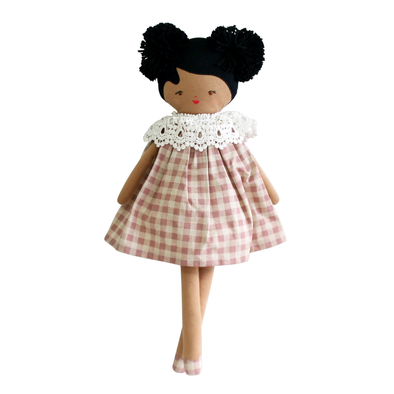 Aggie Doll - Rose Check