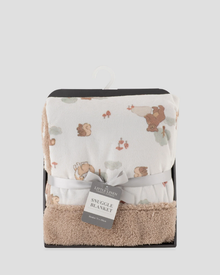 Snuggle Blanket - Bushland Bear
