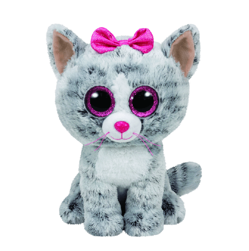 Beanie Boos - Kiki Grey Cat Medium
