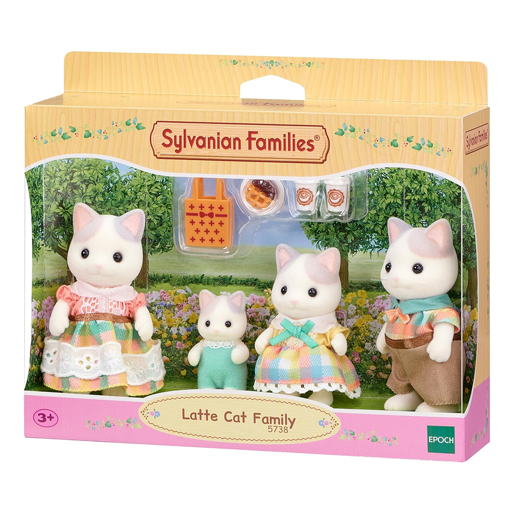 Latte Cat Family
