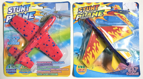 Small Throwing Foam Stunt Plane