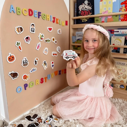 A-Z Magnetic Objects & Letters