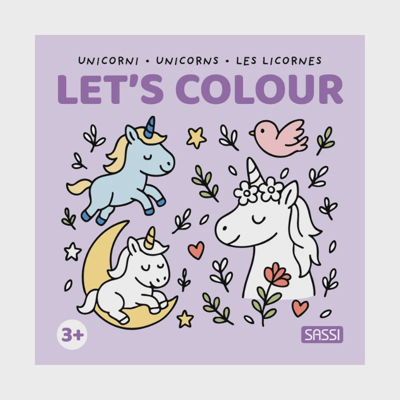 Let's Colour - Unicorns