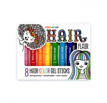 Hair Flair Color Gel Sticks (Set of 8)