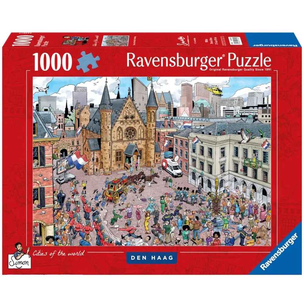 1000 pc Puzzle - Cities of the World/Den Haag