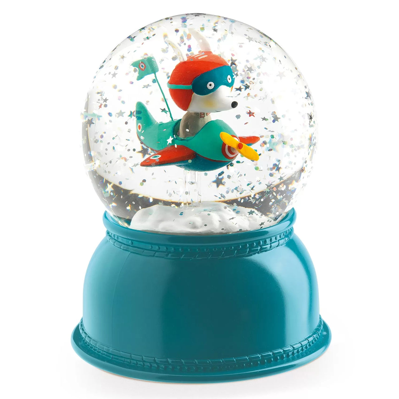 Aeroplane Snow Globe Night Light