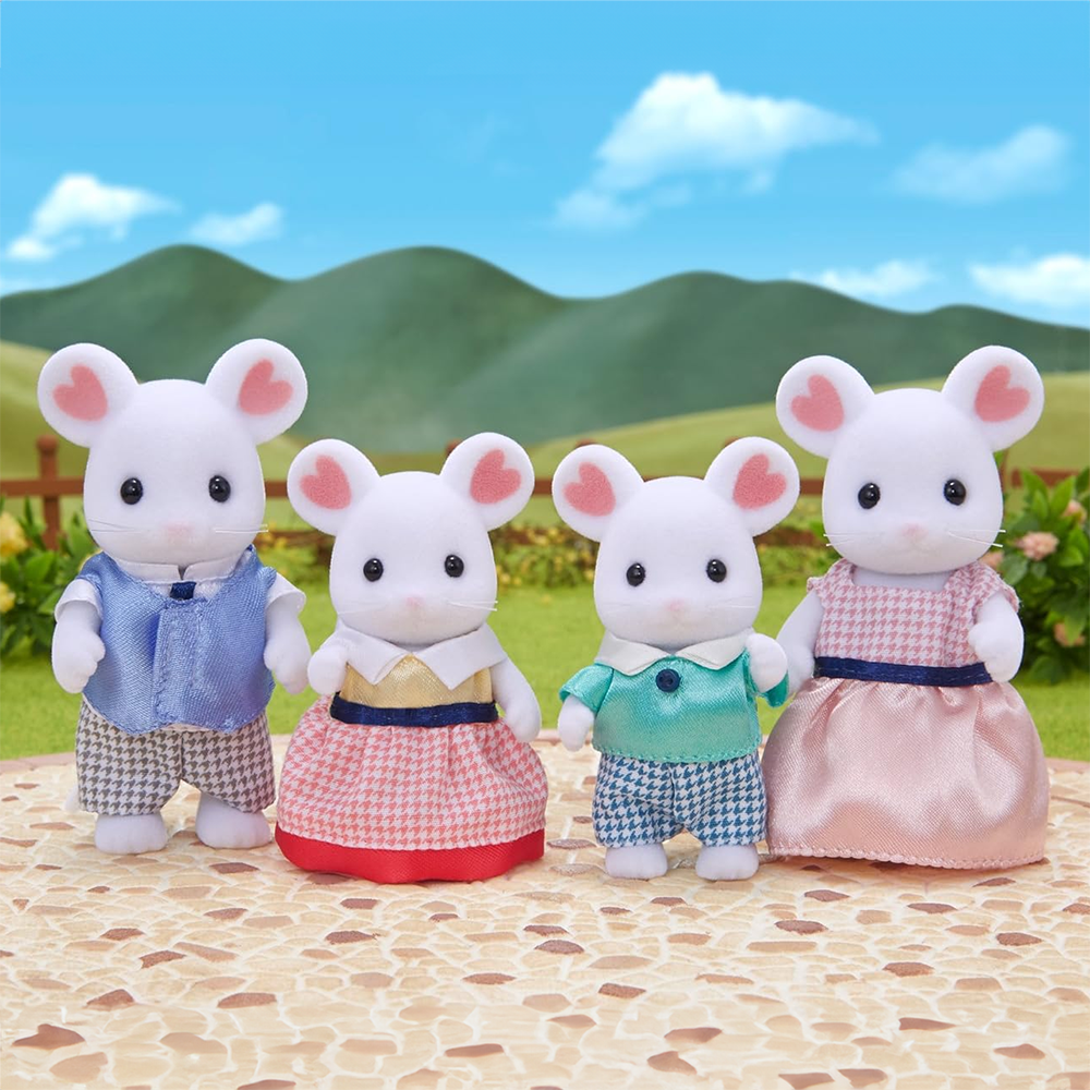 Marshmallow Mouse Family