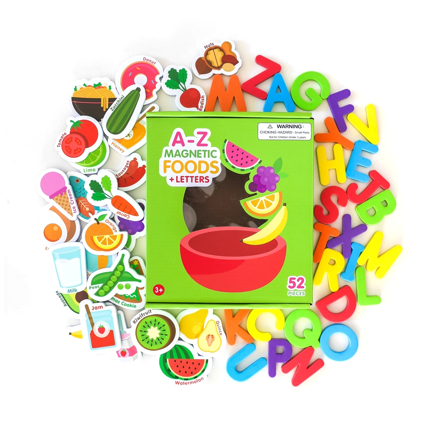 Magnetic Foods & Letters