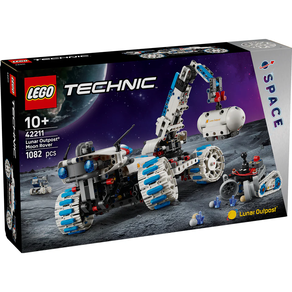 Lunar Outpost Moon Rover Space Vehicle Lego 42211