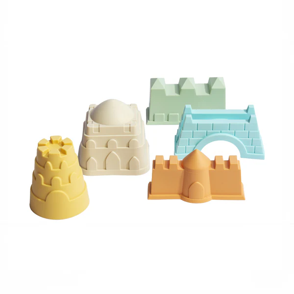 Sand Castle Moulds 5pc