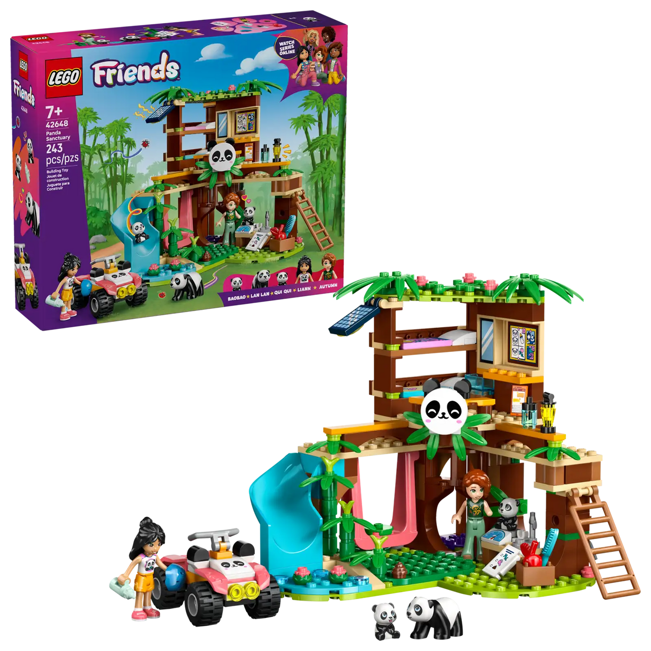 Panda Sanctuary Animal Care Lego 42648