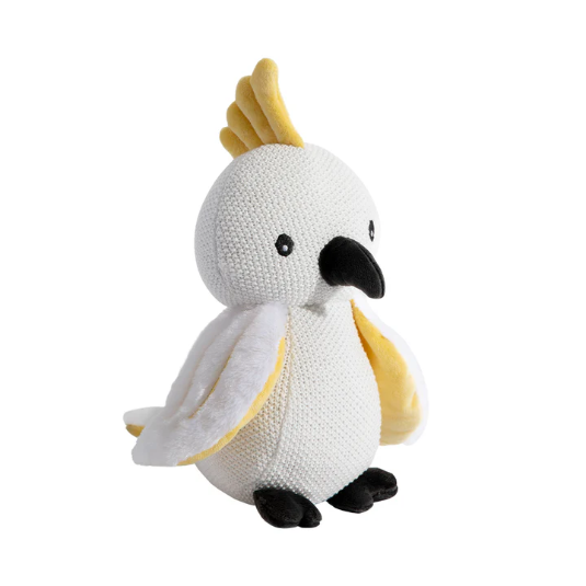 Knitted Toy - Colin the Cockatoo