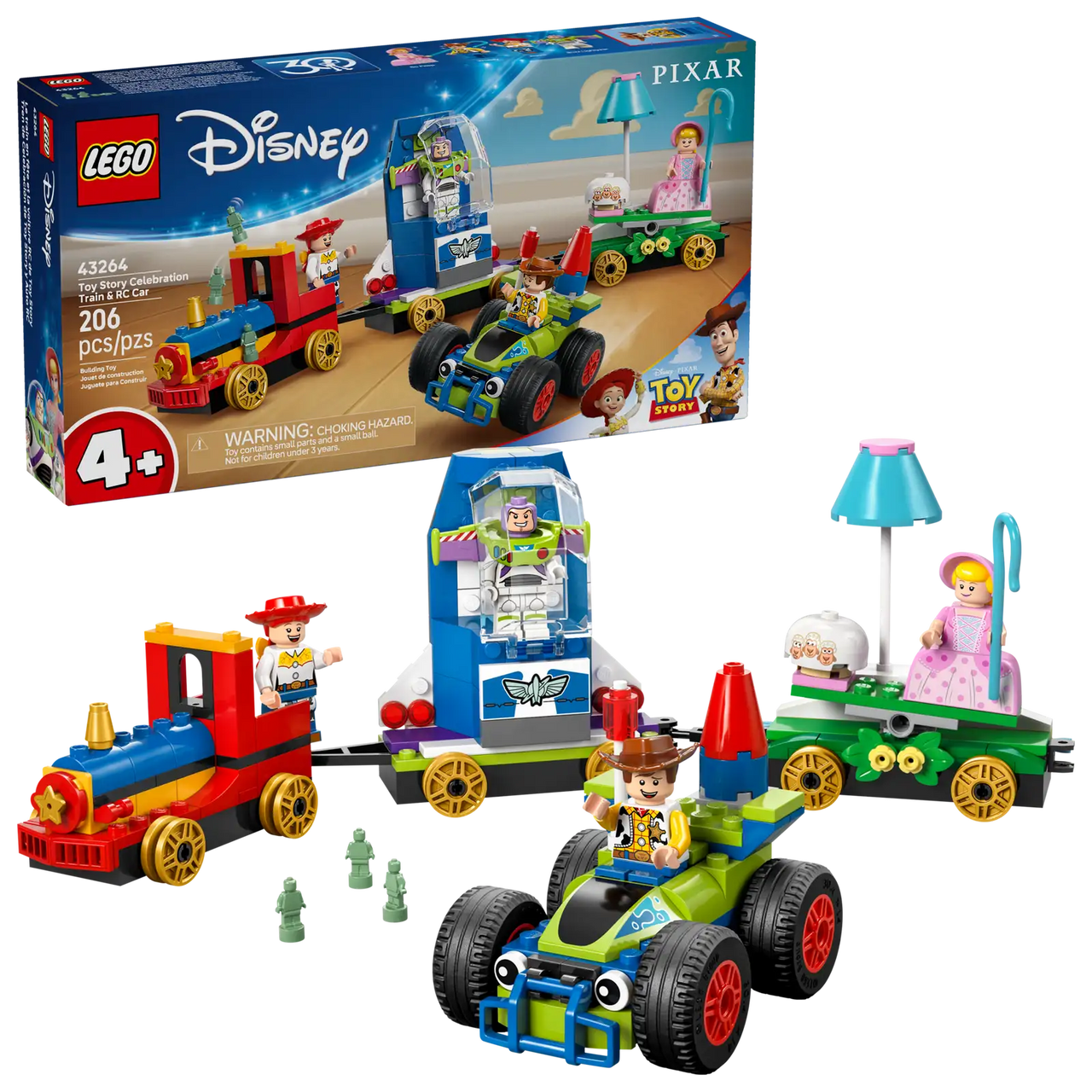 Toy Story Celebration Train & RC Car Lego 43264