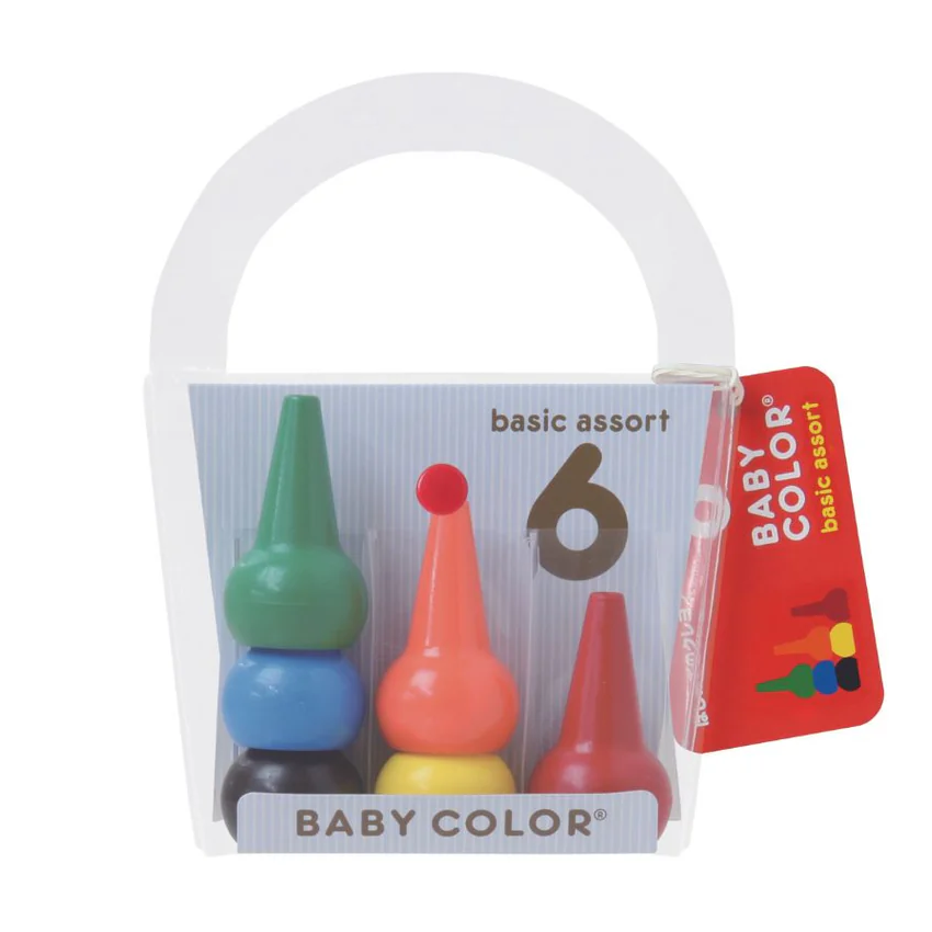 Baby Colour Basic 6 Pack Crayons