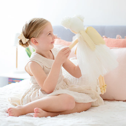 Ava Angel Doll - Ivory Gold
