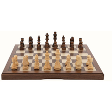 Folding Chess Light Walnut - Matte Finish
