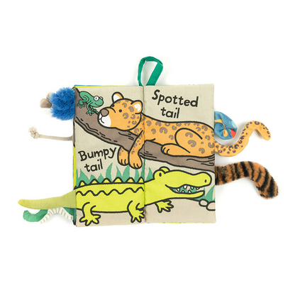 Jungly Tails Fabric Book