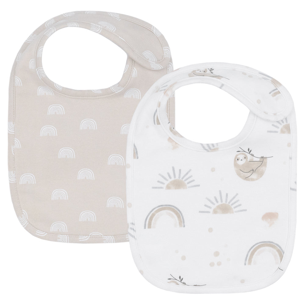 2pk Baby Bibs Set