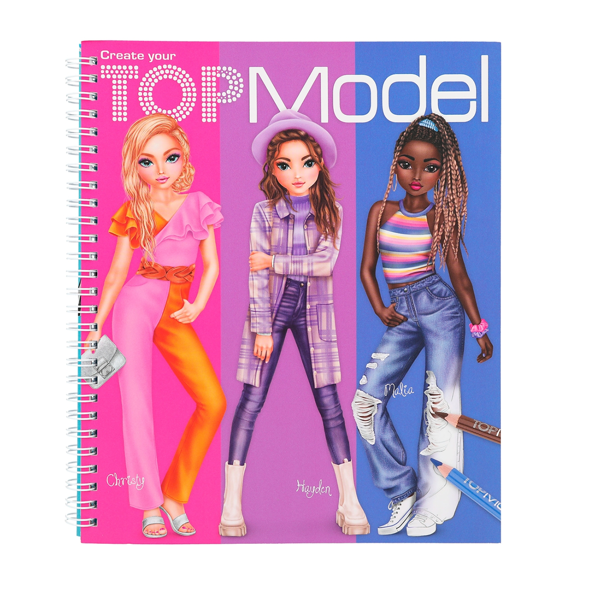 Create Your TOPModel Colouring Book