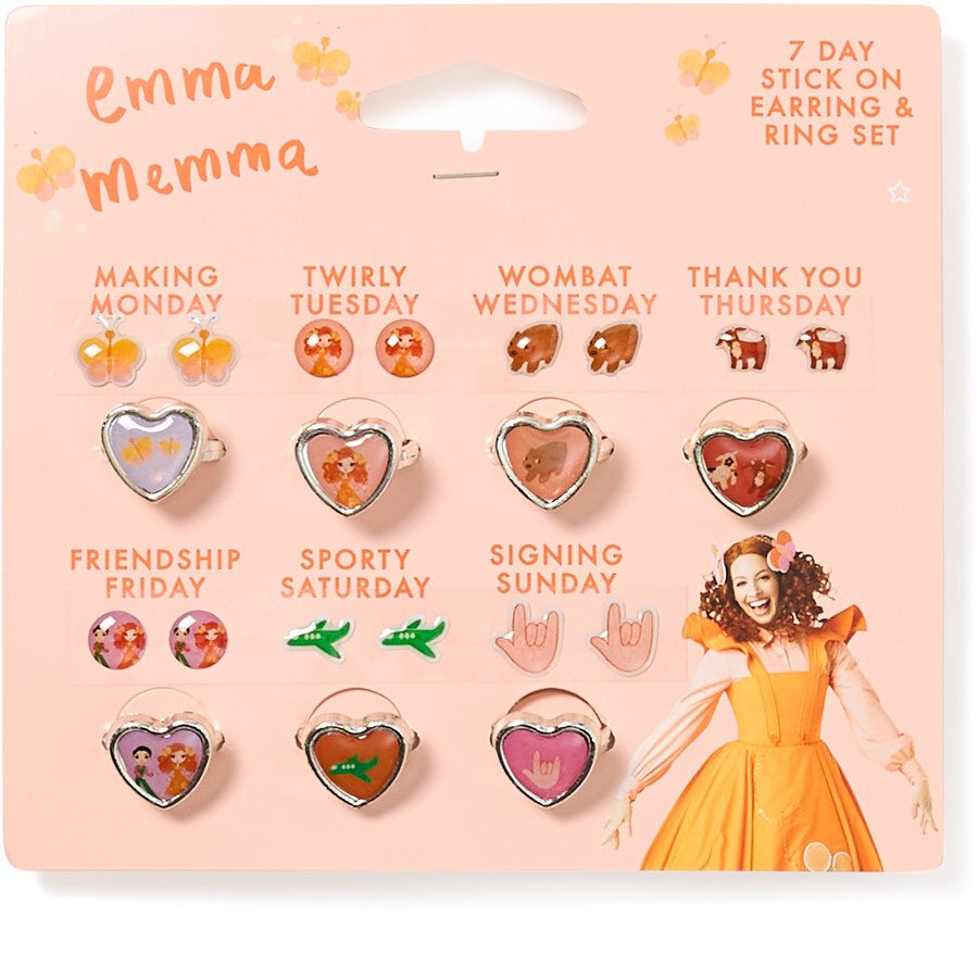 Emma Memma Stick on Earrings