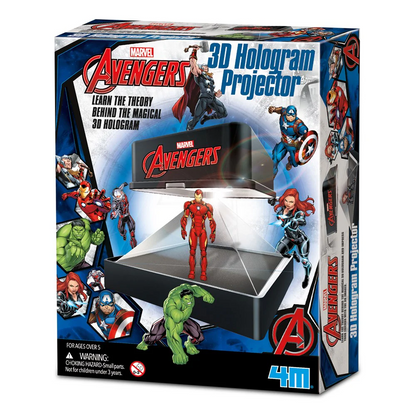 KidzLabs - Marvel Avengers 3D Hologram Projector