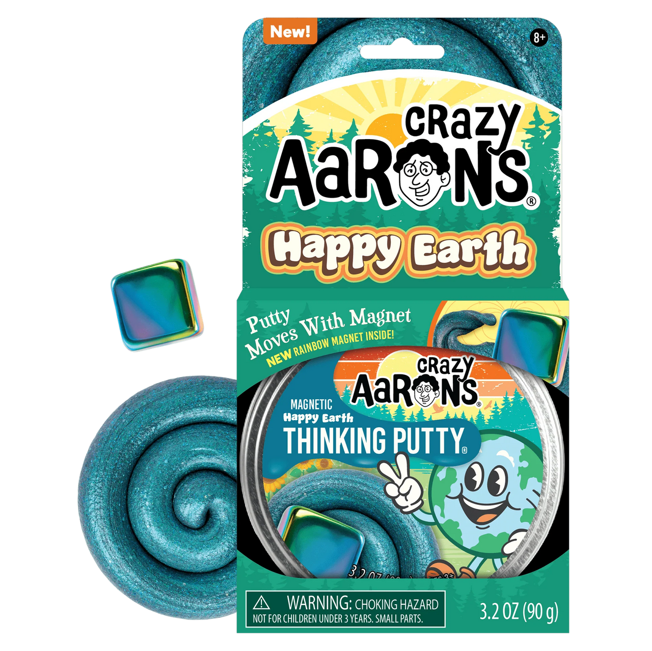 Thinking Putty Magnetic Happy Earth