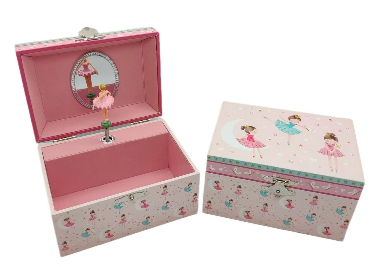 Musical Jewellery Box - Ballerina Triplets