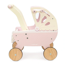 Retro Wooden Doll Pram